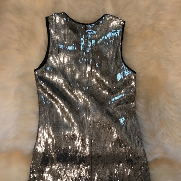 Miss Me Sequined Dress Size L - Picture 3 of 5